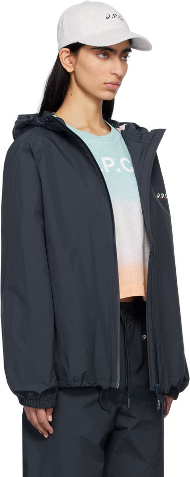 Vetrovka A.P.C. A.P.C. ASICS Edition Meadow Hooded Jacket Mornarica | PSAKM-M32001, 4