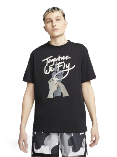 Majica Nike Swoosh Fly T-Shirt Črna | DR2595-010