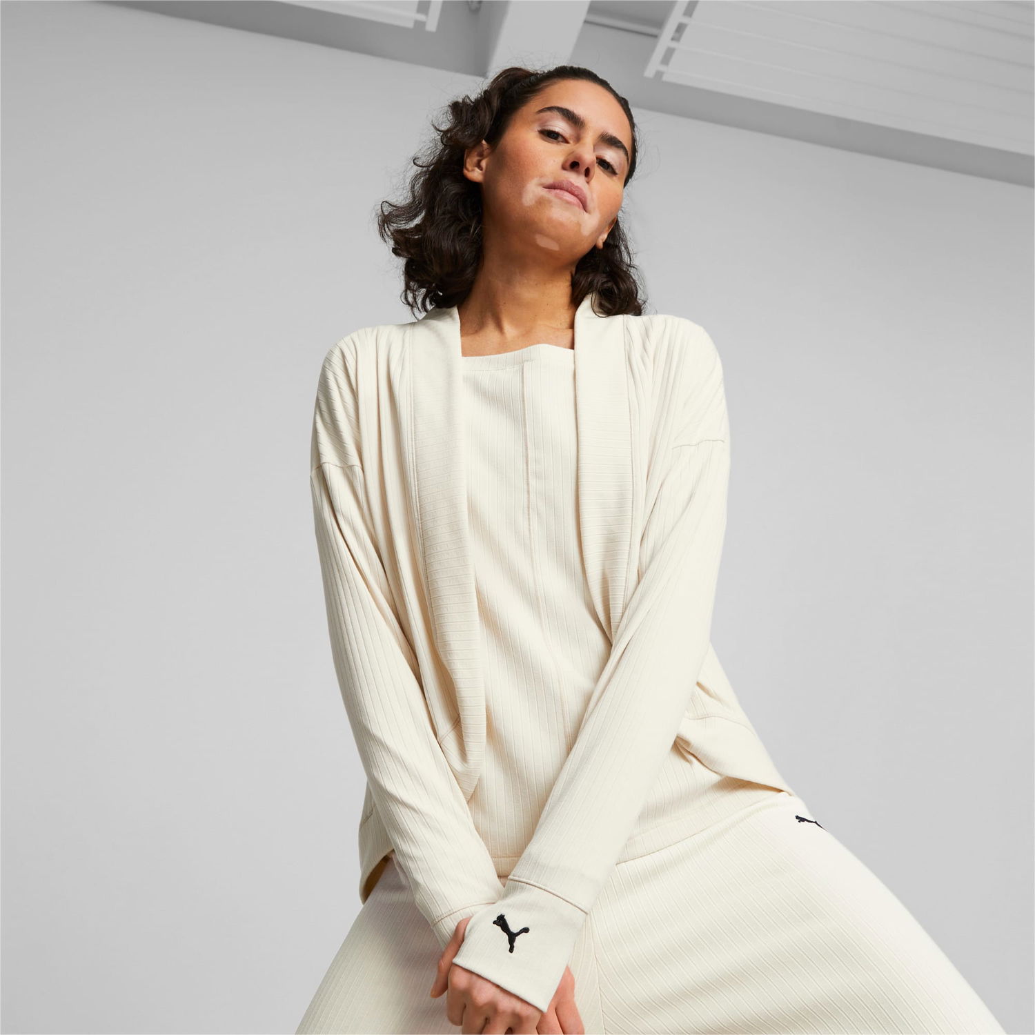 Jakna Puma Studio Unwind Long Bež | 523973_87, 1