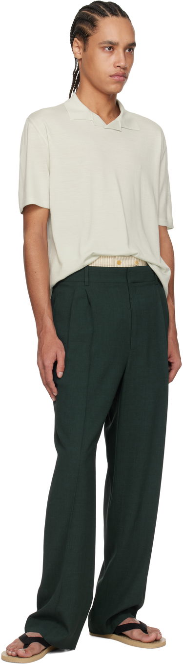 Polo majica The Row The Row Mauro Knit Polo Zelena | 919-Y590, 4
