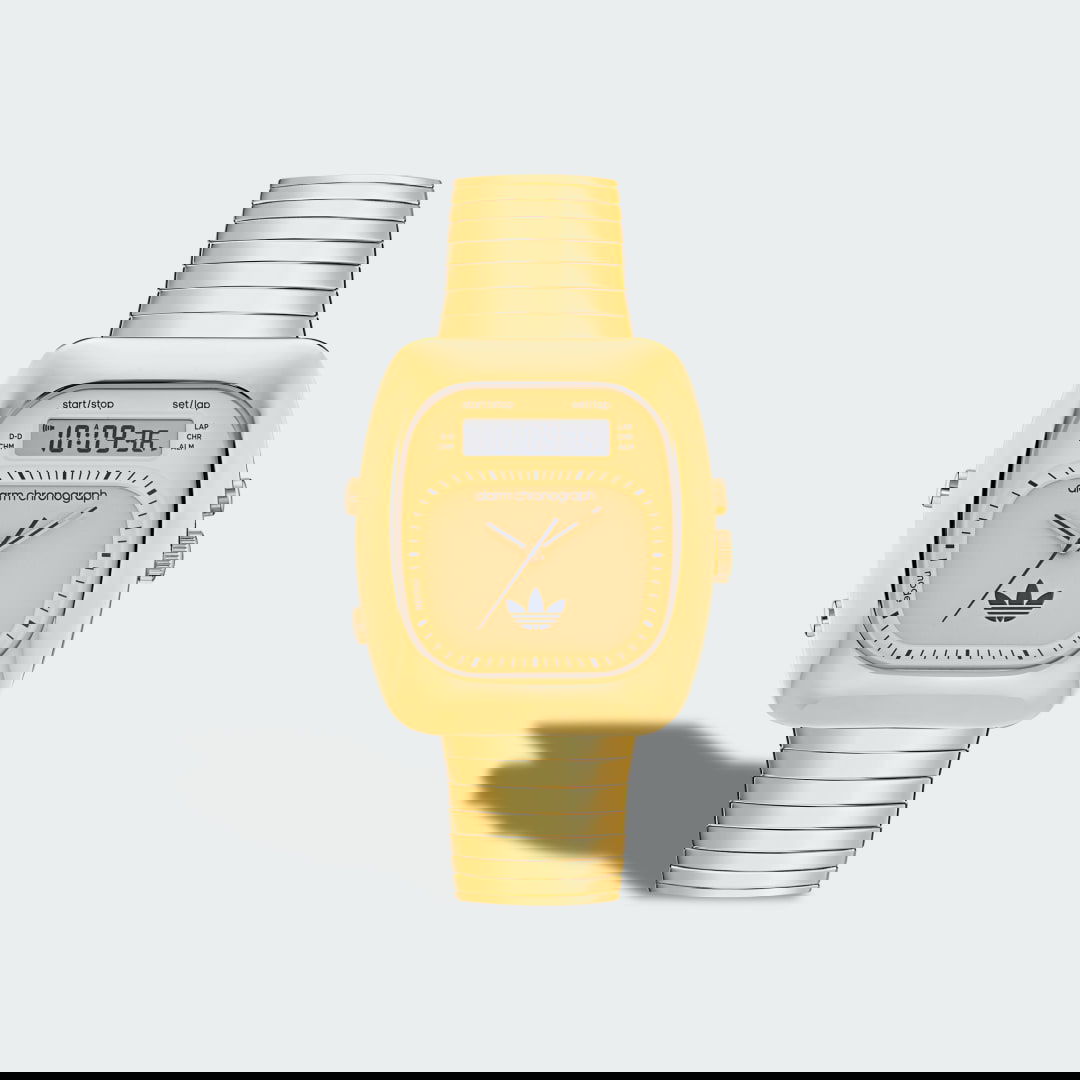 Ure adidas Performance Athletics One alarm chronograph watch Kovinski | JK7684, 0