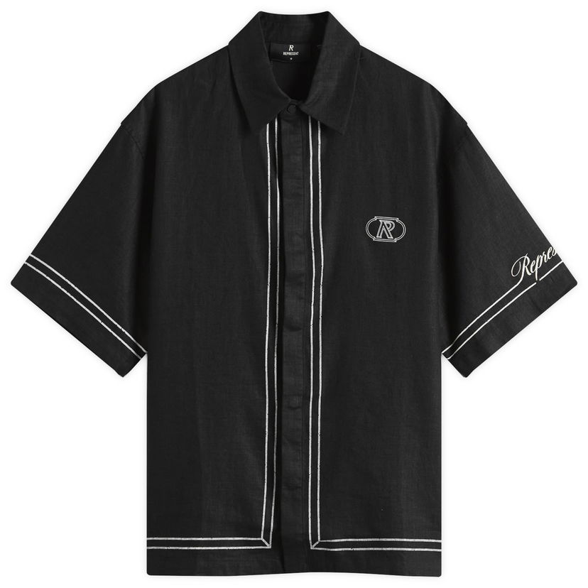 Srajce Represent Clo Border Vacation Shirt Črna | MLM100298-01
