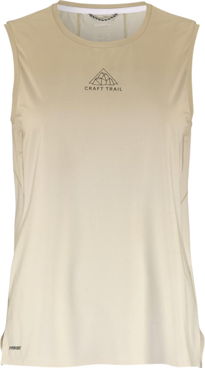 Majica brez rokavov Craft Craft Pro Trail 2 Tank Top Bež | 1915403-608000