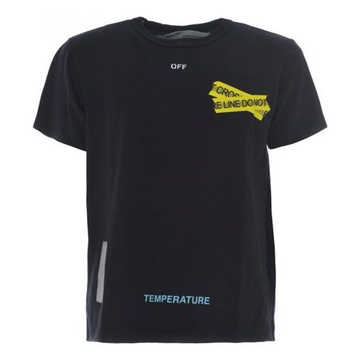 Majica Off-White Arrow Short Sleeve T-Shirt Črna | OMAA002S181850061060
