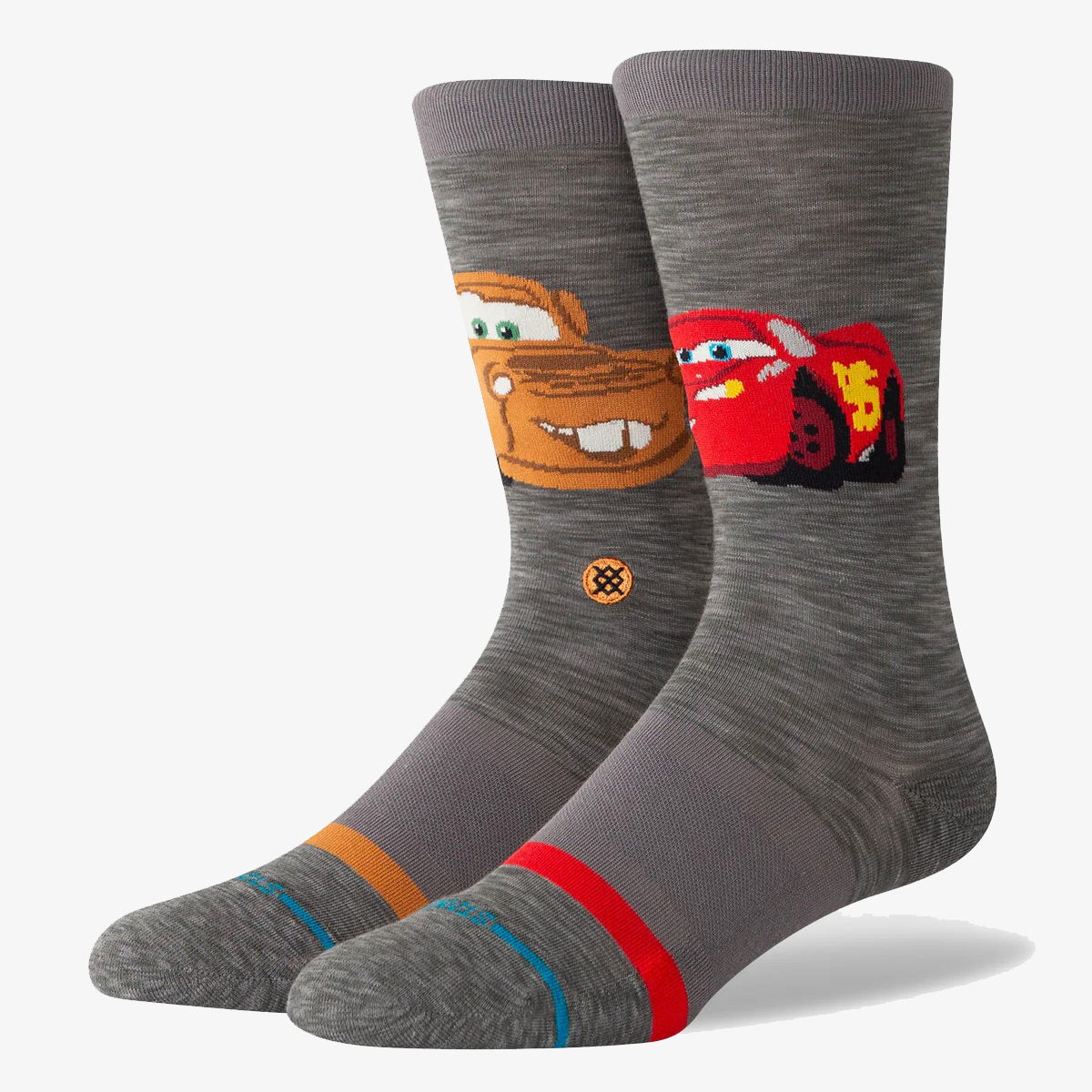 Nogavice Stance Crew Socks with Car Print Siva | A545D24KAC-DAG, 0
