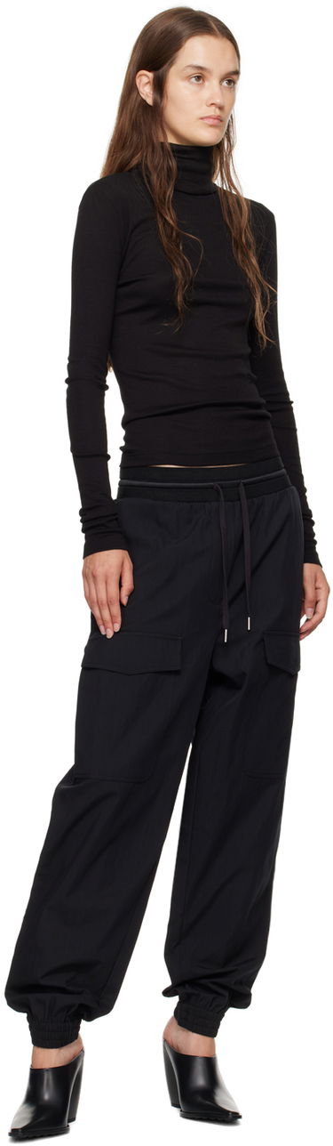 Pleteni pulover Helmut Lang Helmut Lang Turtleneck Črna | O01HW518, 3