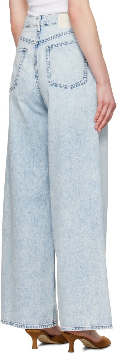 Kavbojke rag & bone Rag & Bone Featherweight Sofie Wide-Leg Jeans Modra | WDD25S2952FWBE, 2