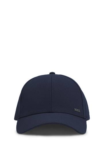 Kapa BOSS BOSS Piqué Knit Cap Mornarica | 50544408