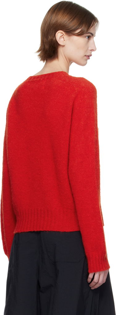 Pleteni pulover YMC YMC Jets Sweater Rdeča | Q8XMA, 2