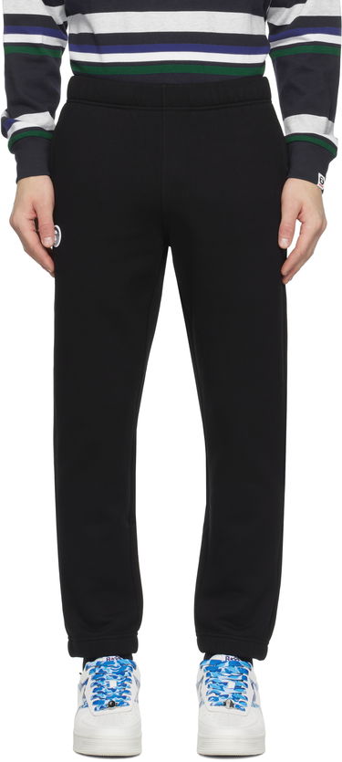 Trenirka AAPE by A Bathing Ape AAPE by A Bathing Ape Main Sweatpants Črna | AAPPTMB638XXNBKX, 0