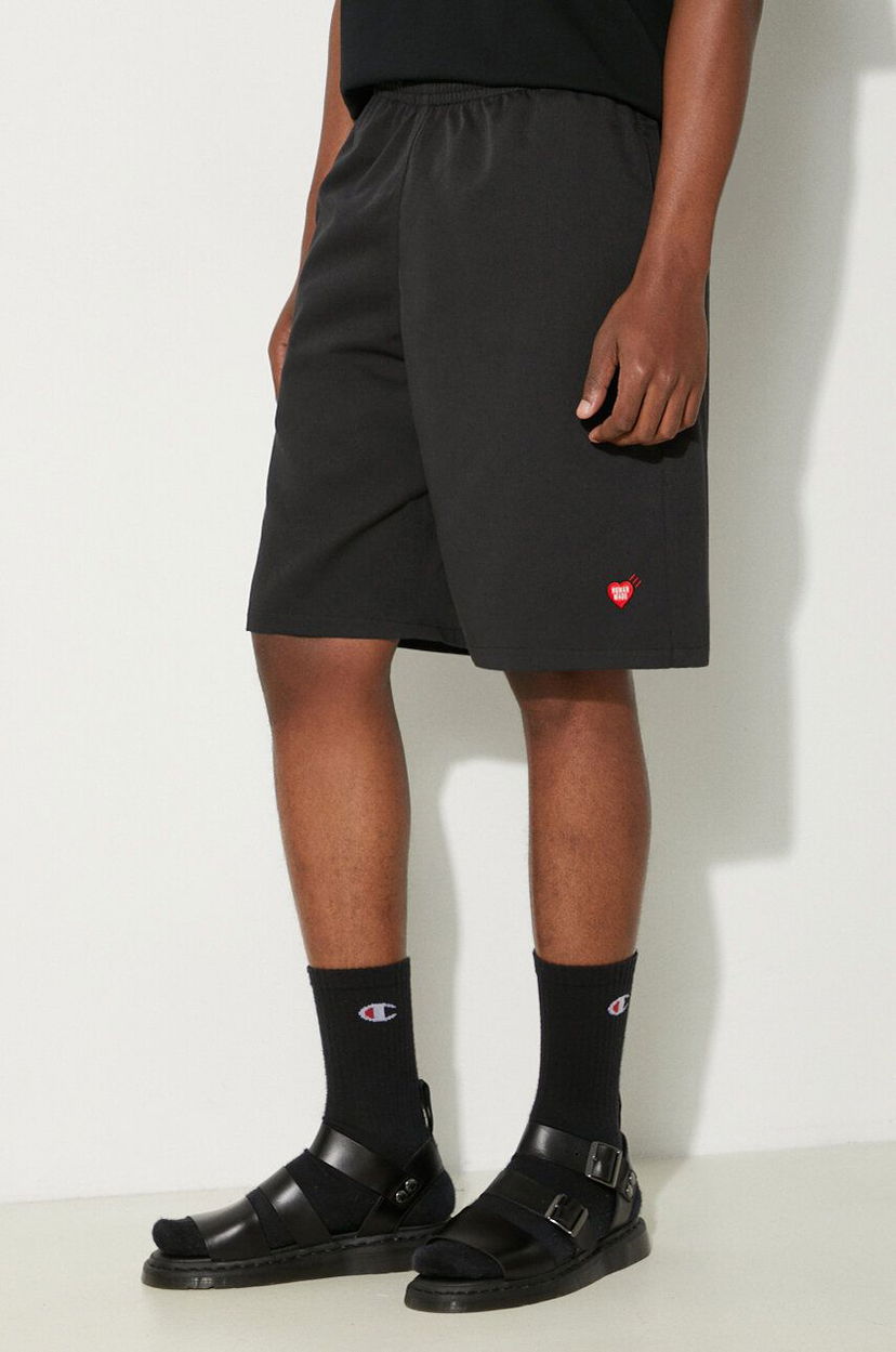 Kratke hlače Human Made Black Beach Shorts Črna | HM27PT024