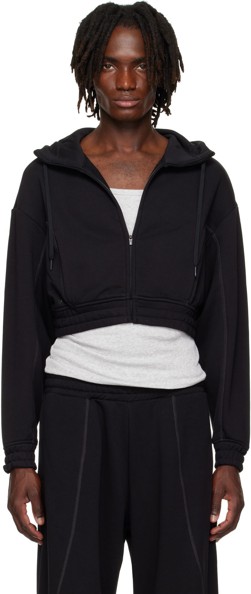 Pulover On Running FKA twigs Edition Cropped Hoodie Črna | 1WF11660553