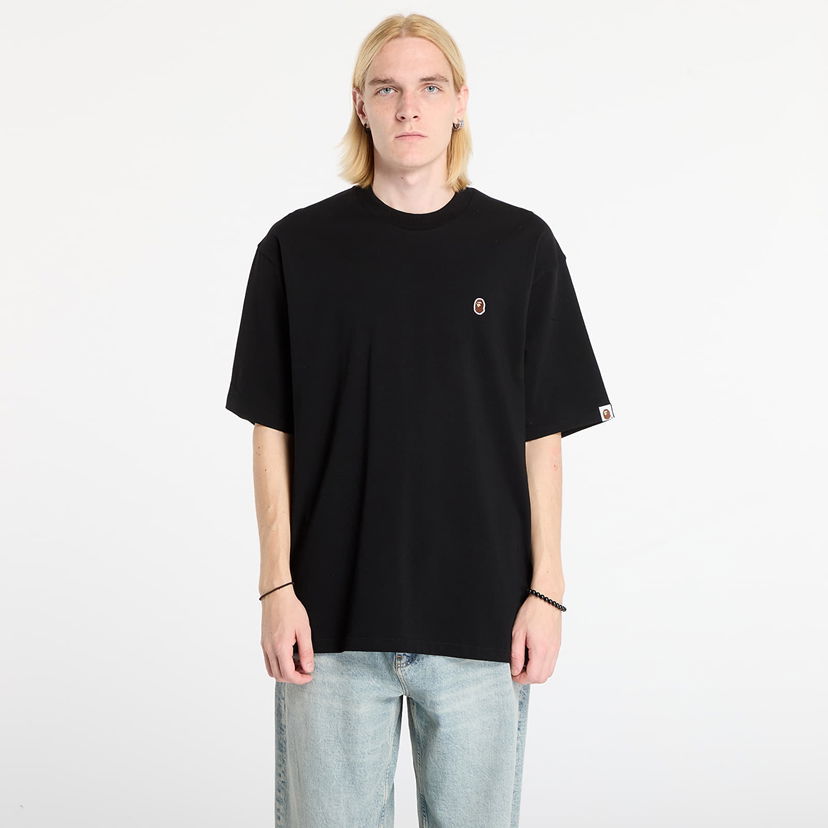 Majica BAPE One Point Relaxed Fit Tee XXL Črna | 001TEL801301MBLK