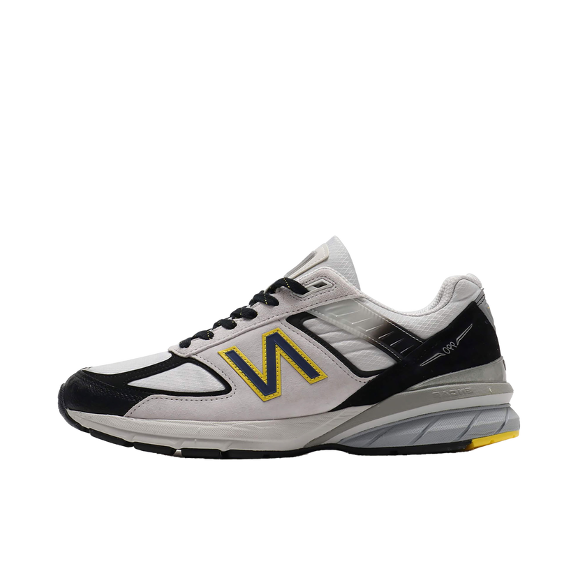 Superge in čevlji New Balance 990v5 Silver Black Yellow Siva | M990SB5