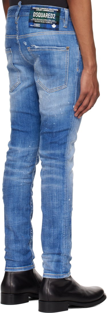 Kavbojke DSQUARED2 Dsquared2 Skater Jeans Modra | S74LB1675_S30872, 2