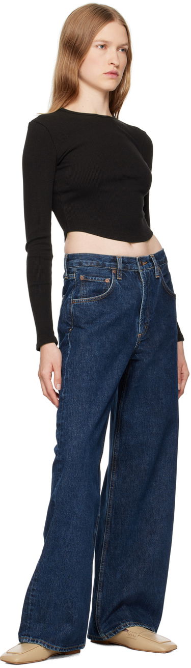 Kavbojke AGOLDE AGOLDE Low Curve Jeans Modra | A197B-1206, 3