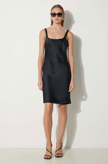 Obleke Samsoe Samsoe Samsoe Samsoe Sasunna Mini Slip Dress Črna | F24200178, 1