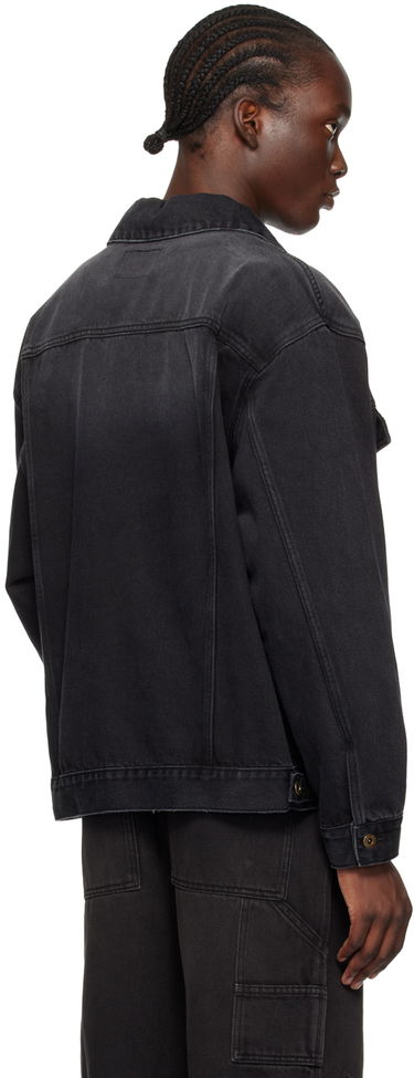 Jakna We11done We11done Faded Denim Jacket Črna | WD-DJ2-24-345-M-BK, 2