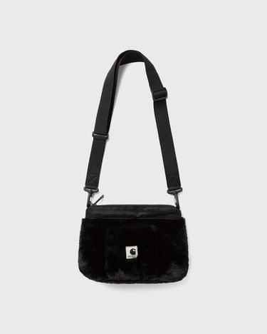Torba za čez ramo Carhartt WIP Olney Faux Fur Bag Črna | I035360-89.XX, 0