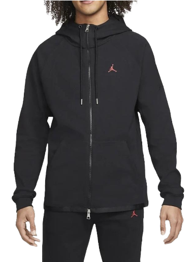 Vetrovka Jordan Essentials WarmUp Jacket Full-Zip Črna | dj0886-010