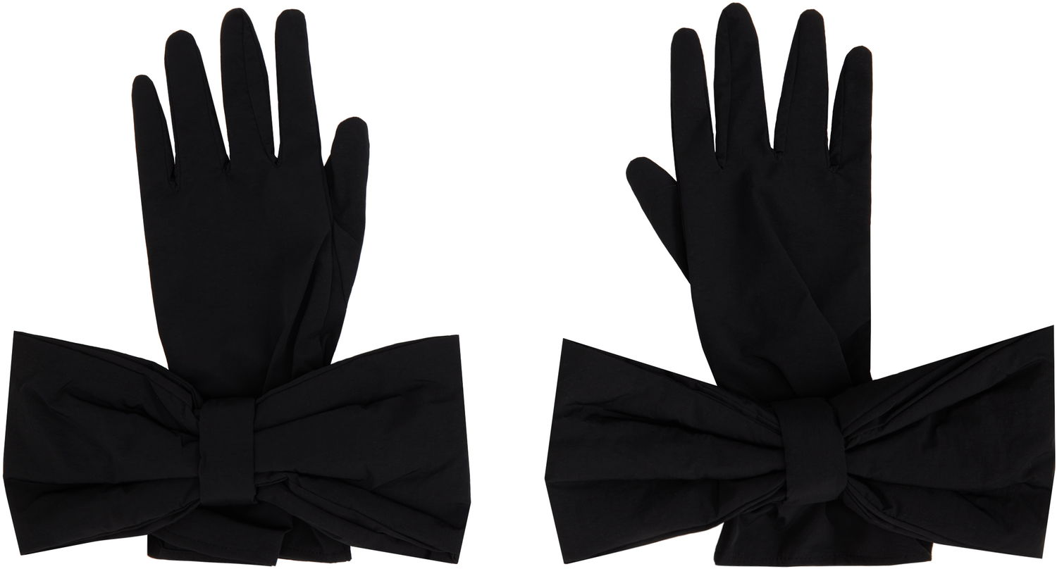 Rokavice SHUSHU/TONG SHUSHU/TONG Bow Gloves Črna | AW21AC07 PTA031, 0