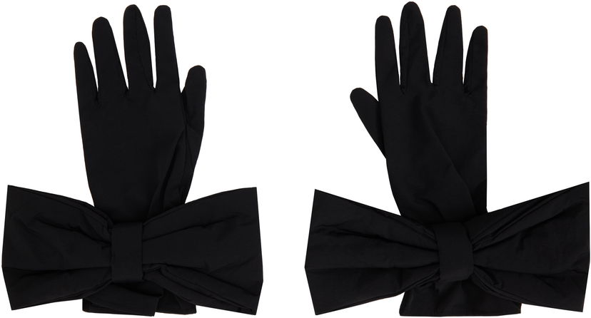 Rokavice SHUSHU/TONG SHUSHU/TONG Bow Gloves Črna | AW21AC07 PTA031