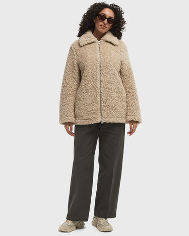 Jakna Samsoe Samsoe Samsøe & Samsøe Salilly Fleece Jacket Bež | F24400004-OATMEAL, 1