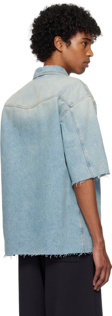 Srajce Maison Margiela MM6 Maison Margiela Short Sleeve Denim Shirt Modra | SH0DR0006 M30019, 2