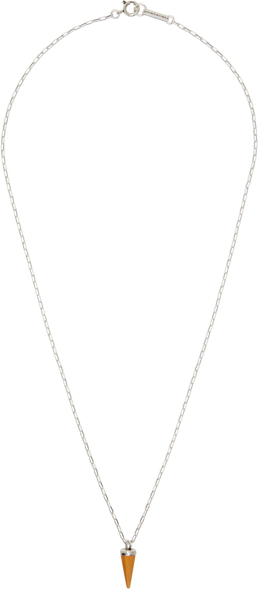 Ogrlica ISABEL MARANT Isabel Marant Long Spike Pendant Necklace Kovinski | SA0013HA-C2B04T