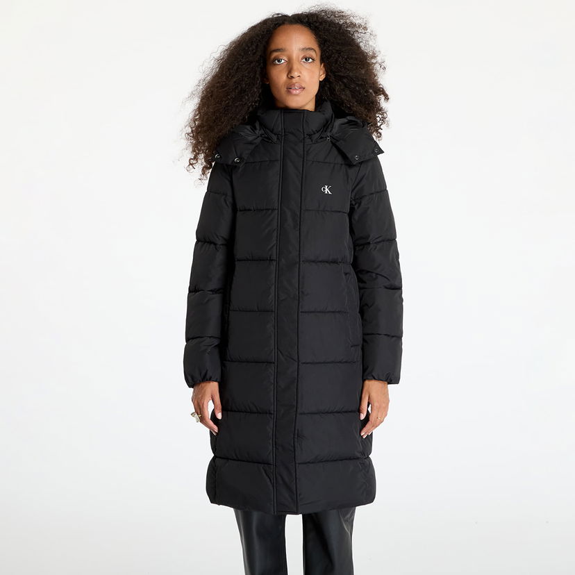 Parka CALVIN KLEIN Monologo Non Down Jacket Black Črna | J20J224104 BEH