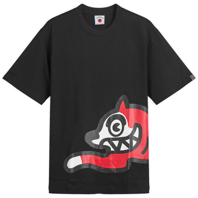 Majica BBC IceCream Jumbo Running Dog Graphic Tee Črna | IC24235-BLK
