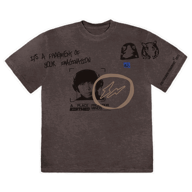 Majica Cactus Jack by Travis Scott Fragment x Hiroshi Tee Siva | CJFR SS03 GREY, 0