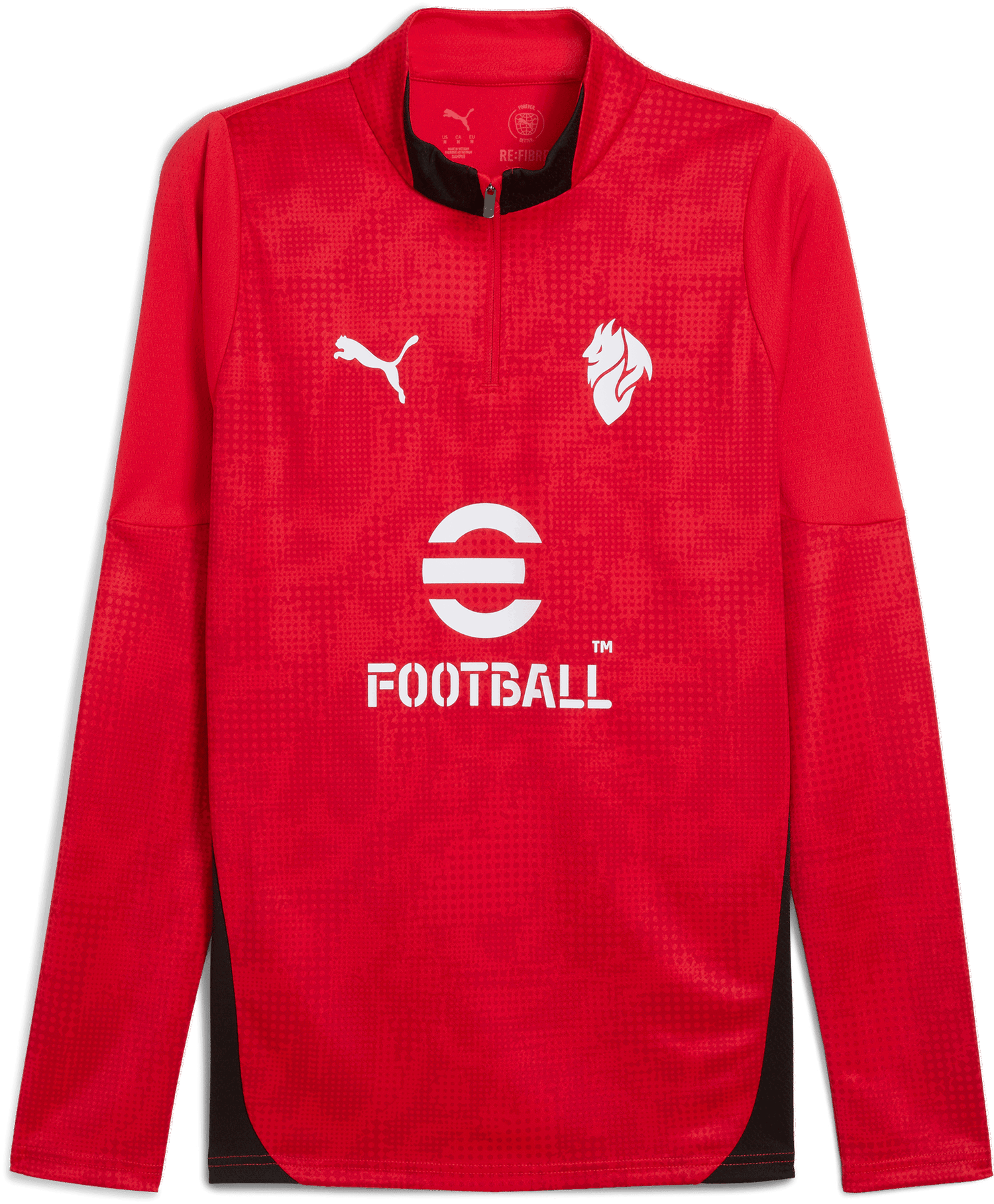 Dres Puma AC Milan Training 1/4 Zip Top Rdeča | 782363-01, 0