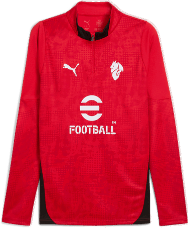 Dres Puma AC Milan Training 1/4 Zip Top Rdeča | 782363-01, 0