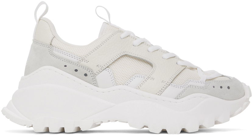 Superge in čevlji AMI Paris White Lucky 9 Sneakers Bela | USN420.970