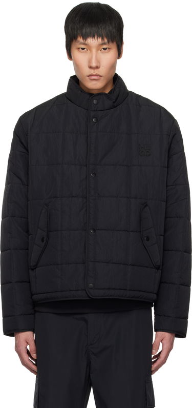 Puhovka BOSS HUGO Nylon Puffer Jacket Črna | 50530755, 0