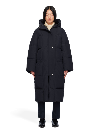 Plašči Jil Sander Quilted Down Coat Črna | J40AF0125_J74276