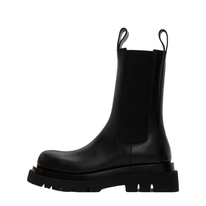 Superge in čevlji Bottega Veneta Lug Chelsea Boots "Black" Črna | 592081 VIFH0