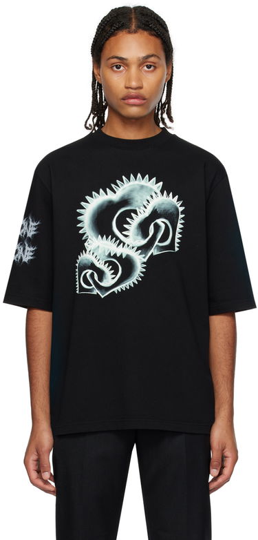 Majica We11done We11done Graphic Print T-Shirt Črna | WD-TT3-23-748-U-BK, 0