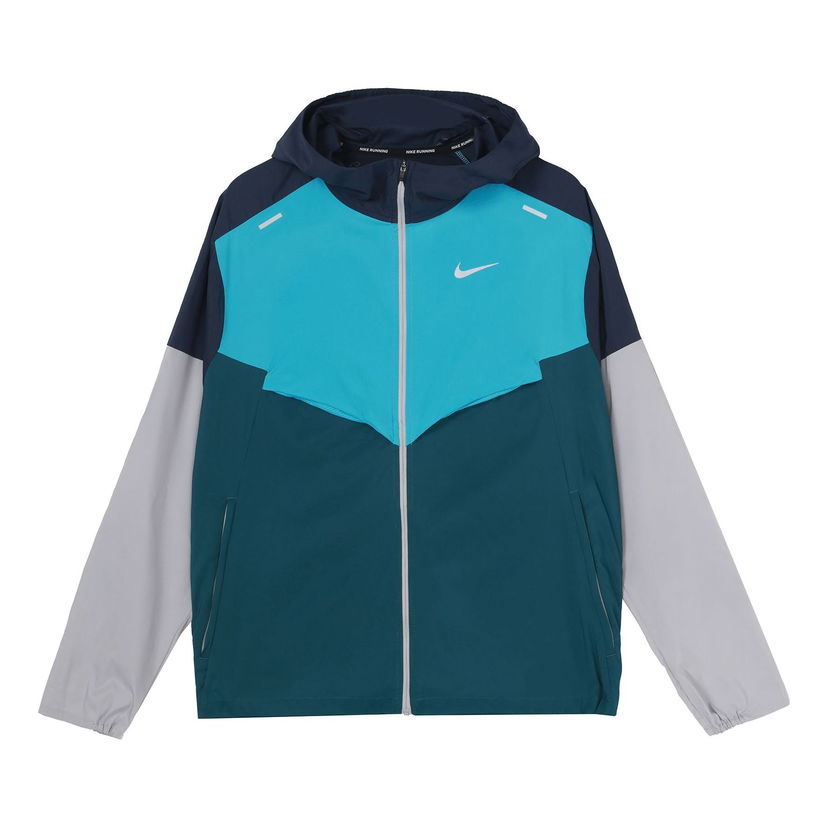 Vetrovka Nike Sports Training Running Hooded Jacket Modra | CZ9071-451