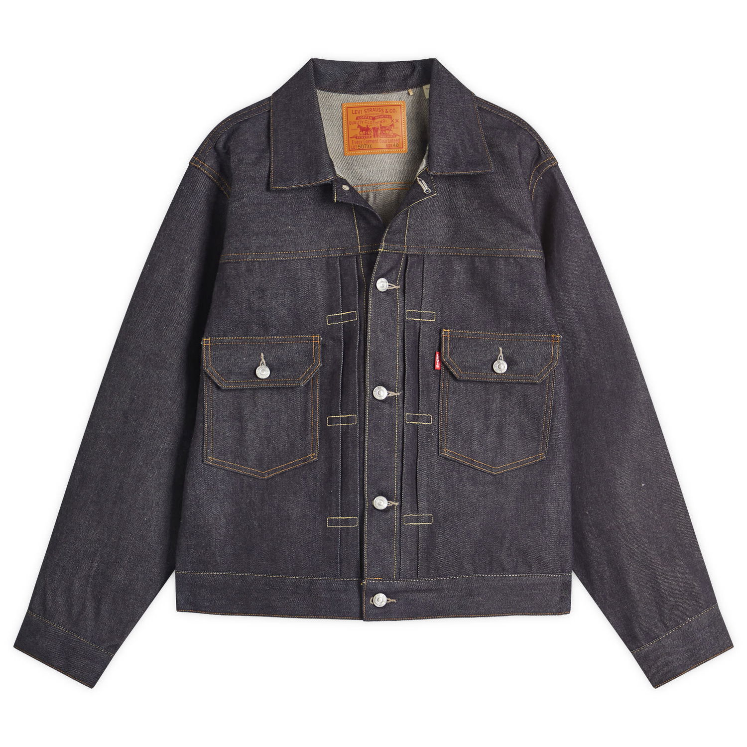 Jakna Levi's LVC 1953 Type II Kaihara Denim Jacket, Size Large Modra | 70507-0066-BLU, 1