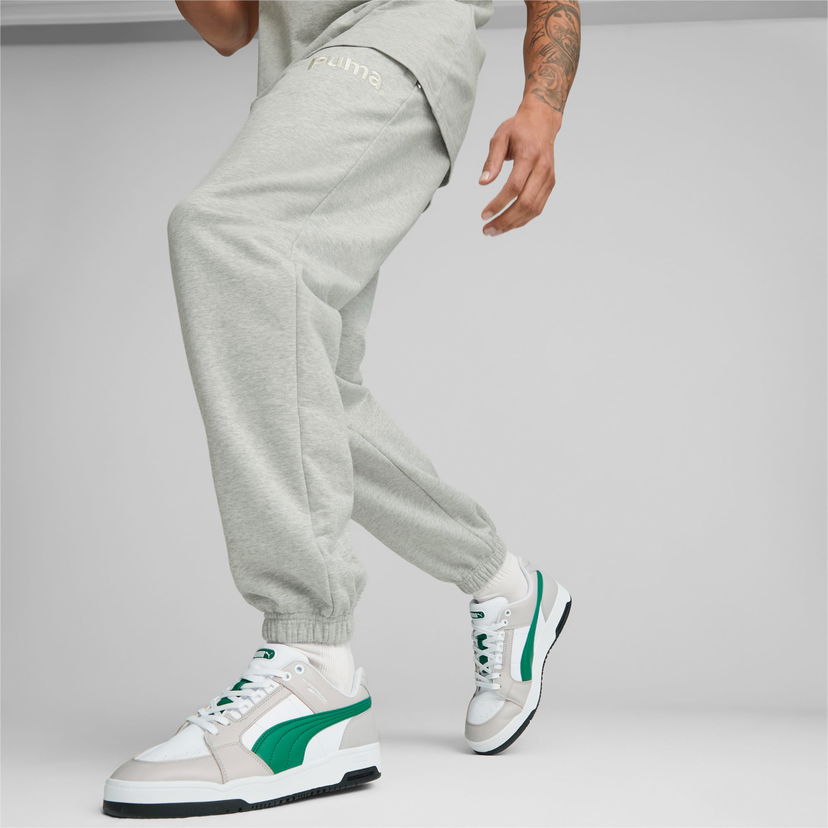 Trenirka Puma TEAM Men's Sweatpants Siva | 538261_04