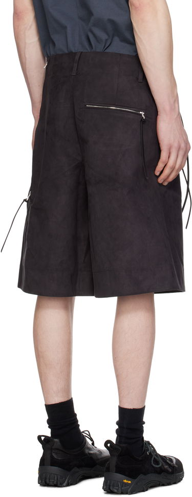 Kratke hlače Post Archive Faction (PAF) PAF 8.0 Center Technical Faux-Suede Shorts Črna | 8.0 BTPC-B, 2