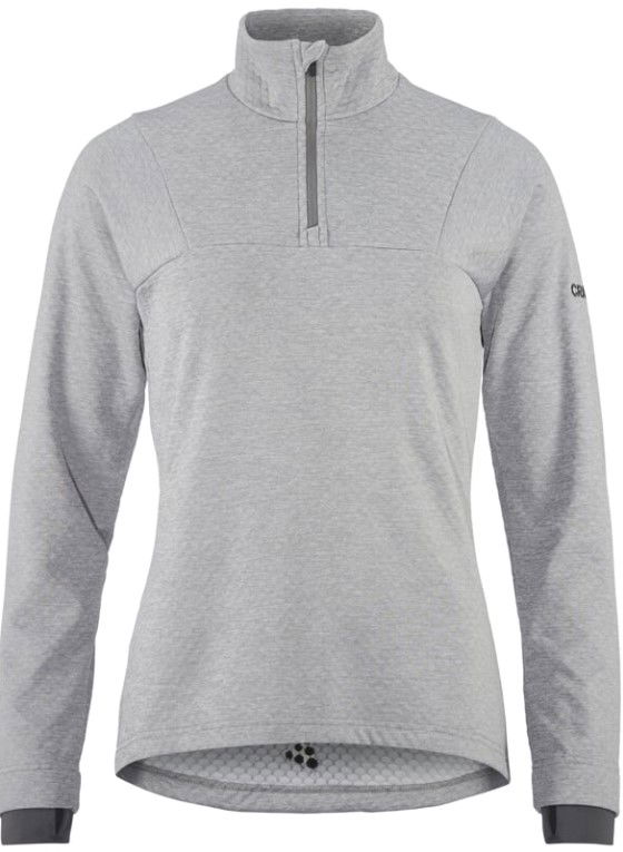 Pleteni pulover Craft Craft CORE Gain Thermock Neck Long Sleeve Cycling Jersey Siva | 1915249-950000