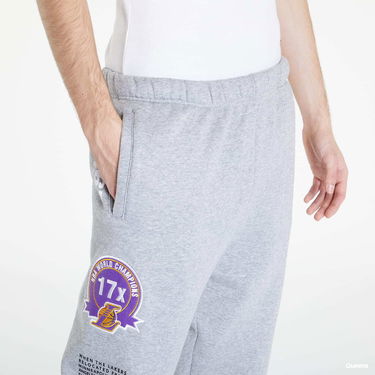 Trenirka Mitchell & Ness Tepláky Team Origins Fleece Pant Siva | PSWP4850-LALYYPPPGYHT, 4