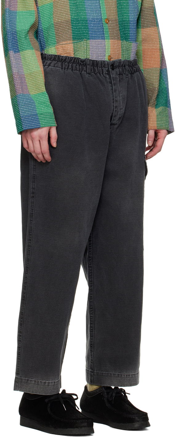Cargo hlače YMC YMC Faded Cargo Trousers Črna | P4WAJ, 1