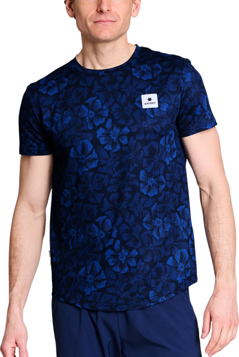 Majica Saysky Saysky Flower Combat T-Shirt Modra | nmrss31c-1029