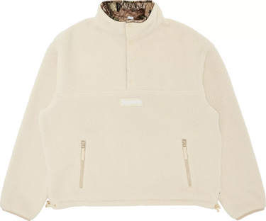 Jakna Supreme Polartec Shearling Reversible Pullover 'TrueTimber HTC Fall Camo' Bež | FW24J83 TRUETIMBER HTC FALL CAMO, 0