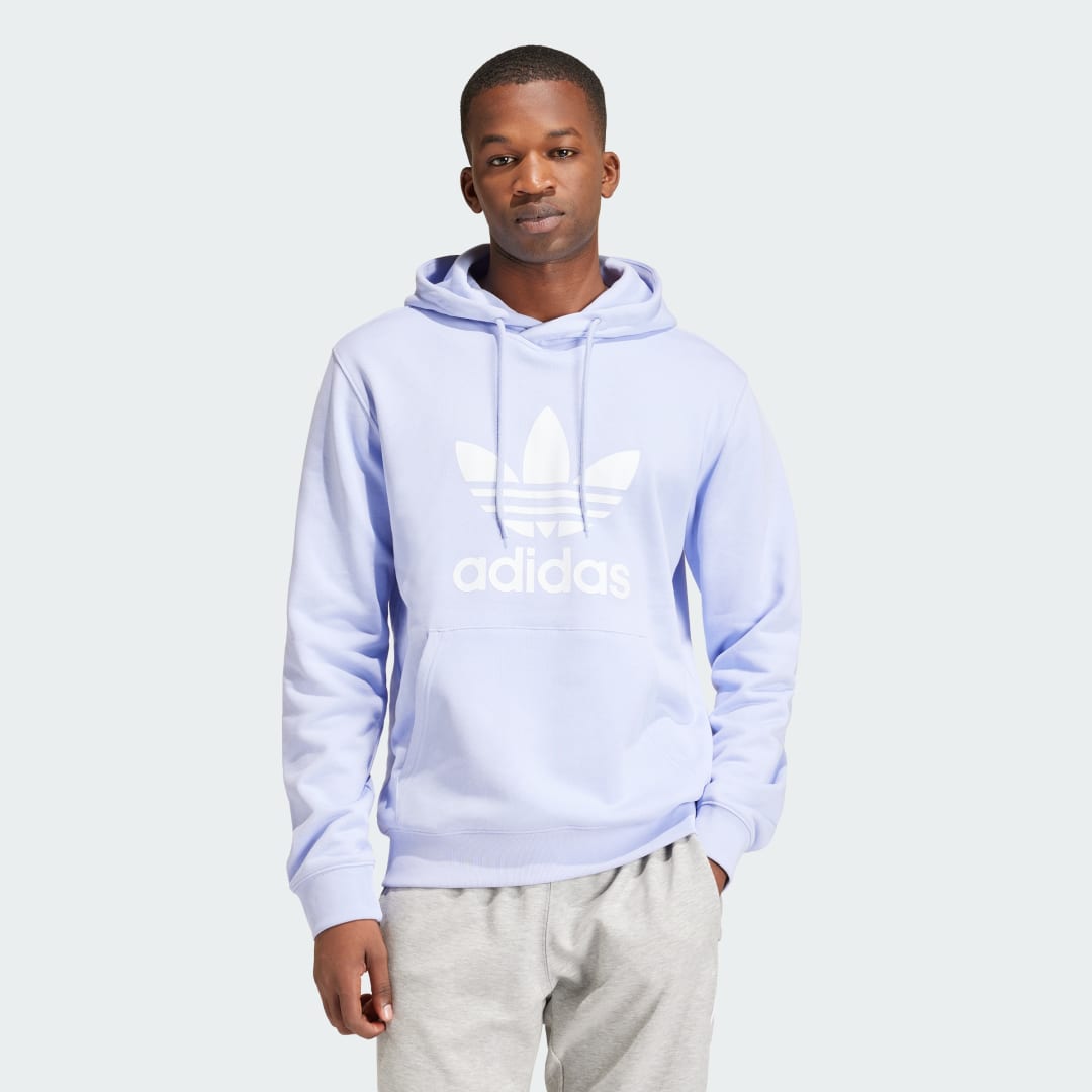 Pulover adidas Performance Adicolor Classics Trefoil Hoodie Roza | IM9402, 1