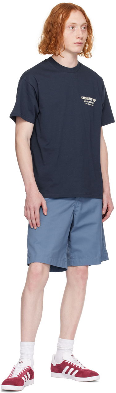 Kratke hlače Carhartt WIP Carhartt WIP Craft Shorts Modra | I032075, 3